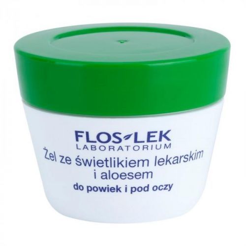 FlosLek Laboratorium Eye Care gel na oční okolí se světlíkem a aloe ve
