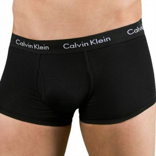 Calvin Klein Pánské Černé Boxerky Modern Essentials Trunk u6411a - Velikost: M