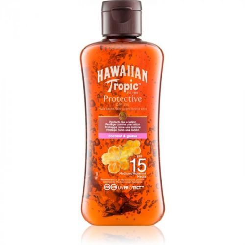 Hawaiian Tropic Protective suchý olej na opalování SPF 15