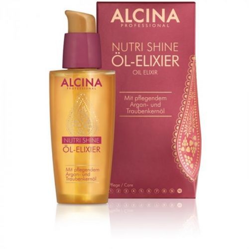 Alcina Nutri Shine olejový elixír pro lesklé a uhlazené vlasy