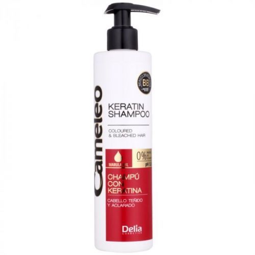 Delia Cosmetics Cameleo BB keratinový šampon pro barvené a melírované