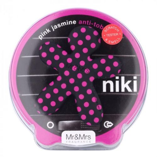 Mr & Mrs Fragrance Niki Pink Jasmine vůně do auta plnitelná