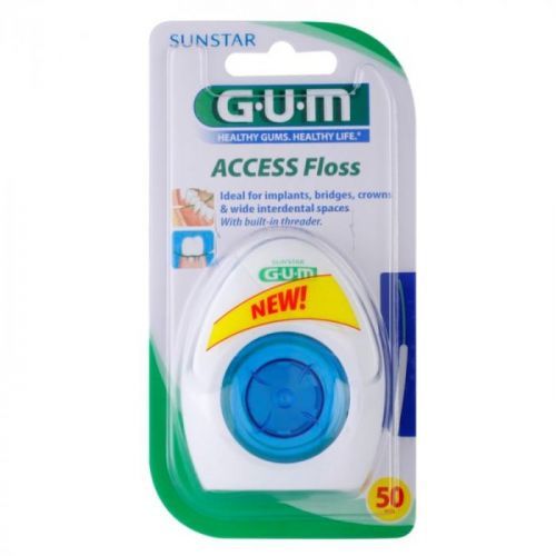 G.U.M Access Floss dentální nit na rovnátka a implantáty