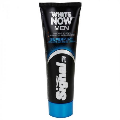 Signal White Now Men Super Pure zubní pasta pro muže s bělicím účinkem