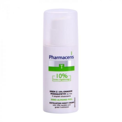 Pharmaceris T-Zone Oily Skin Sebo-Almond Peel noční regulační a čistic