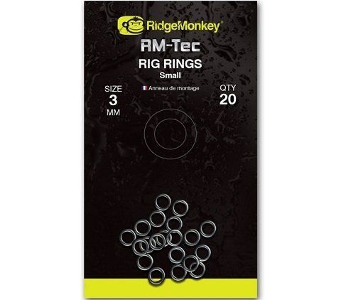 Ridgemonkey Kroužky Rig Rings 2,5 Mm