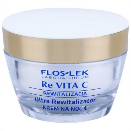FlosLek Laboratorium Re Vita C 40+ intenzivní noční krém pro revitaliz