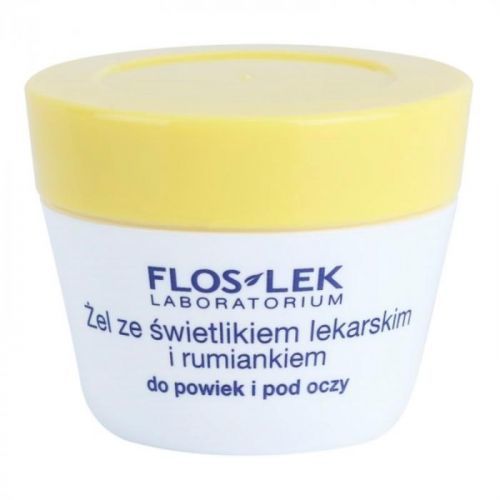 FlosLek Laboratorium Eye Care gel na oční okolí se světlíkem a heřmánk