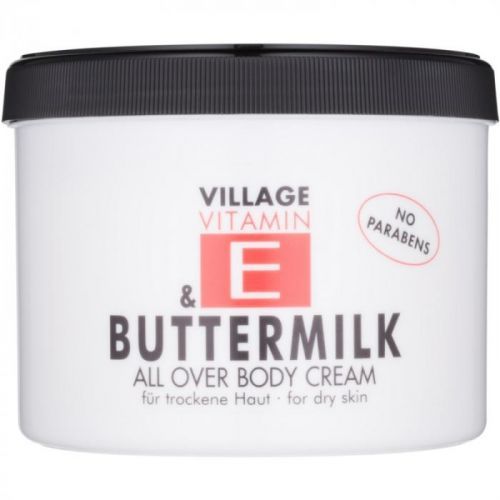 Village Vitamin E Buttermilk tělový krém