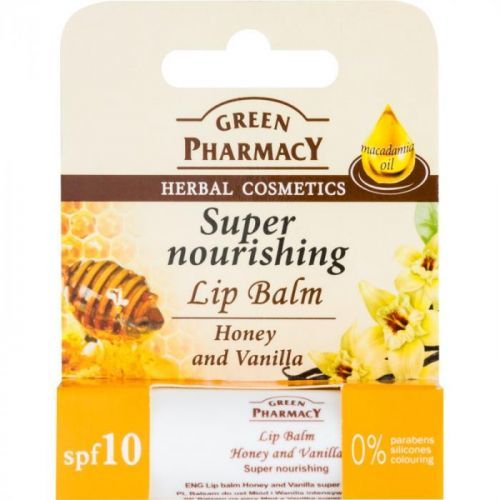 Green Pharmacy Lip Care výživný balzám na rty SPF 10