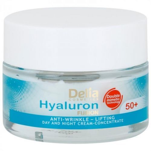 Delia Cosmetics Hyaluron Fusion 50+ zpevňující protivráskový krém