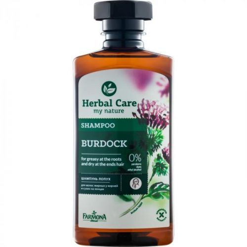 Farmona Herbal Care Burdock šampon pro mastnou vlasovou pokožku a such