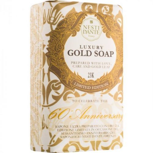 Nesti Dante 60th Anniversary Gold Leaf luxusní mýdlo