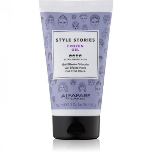 Alfaparf Milano Style Stories The Range Gel gel na vlasy s ledovým efe