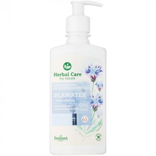 Farmona Herbal Care Cornflower zklidňující gel pro intimní hygienu pro