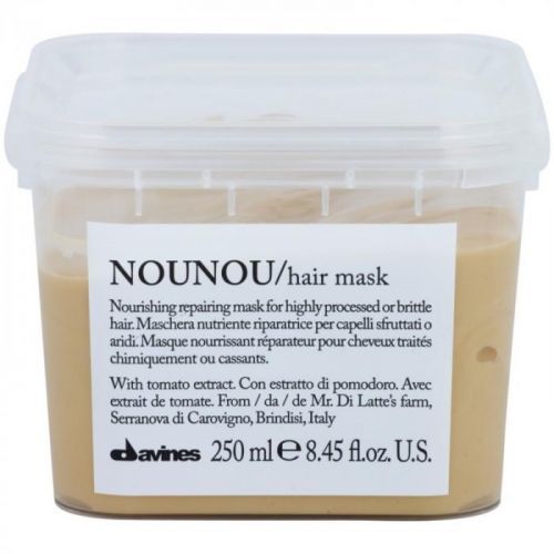 Davines NouNou Tomato vyživující maska pro poškozené, chemicky ošetřen