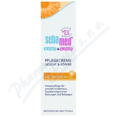 SEBAMED Dětský ochranný krém MĚSÍČEK 8% 75ml