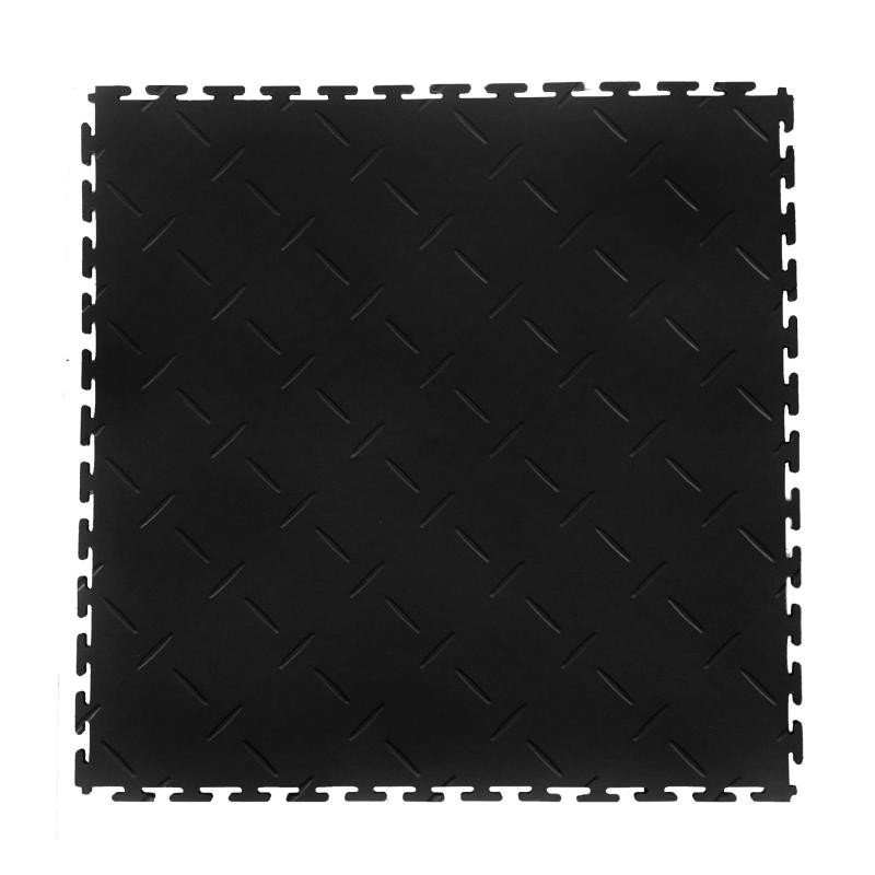 Sedco PVC podlaha do garáží, skladů, hal ,tělocvičen ECO - T LOCK - DIAMOND - 498x498x6,5 mm