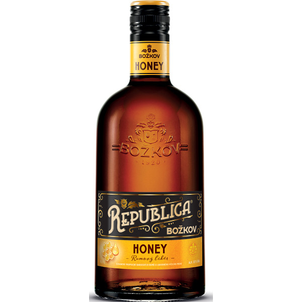 Republica Honey Božkov 0,7l 33% (holá láhev)