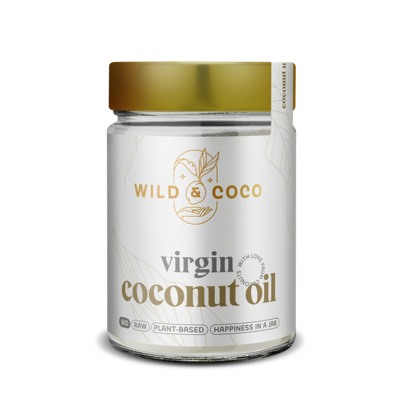 Panenský raw kokosový olej BIO Wild & Coco