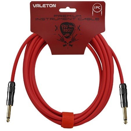 Valeton Premium Instrument Cable 5 m Red