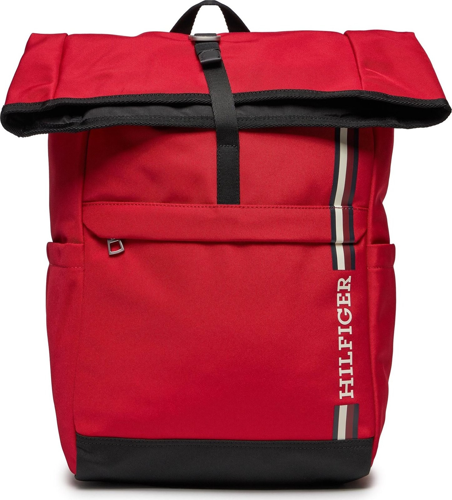 Batoh Tommy Hilfiger Th Monotype Rolltop Backpack AM0AM11792 Primary Red XLG