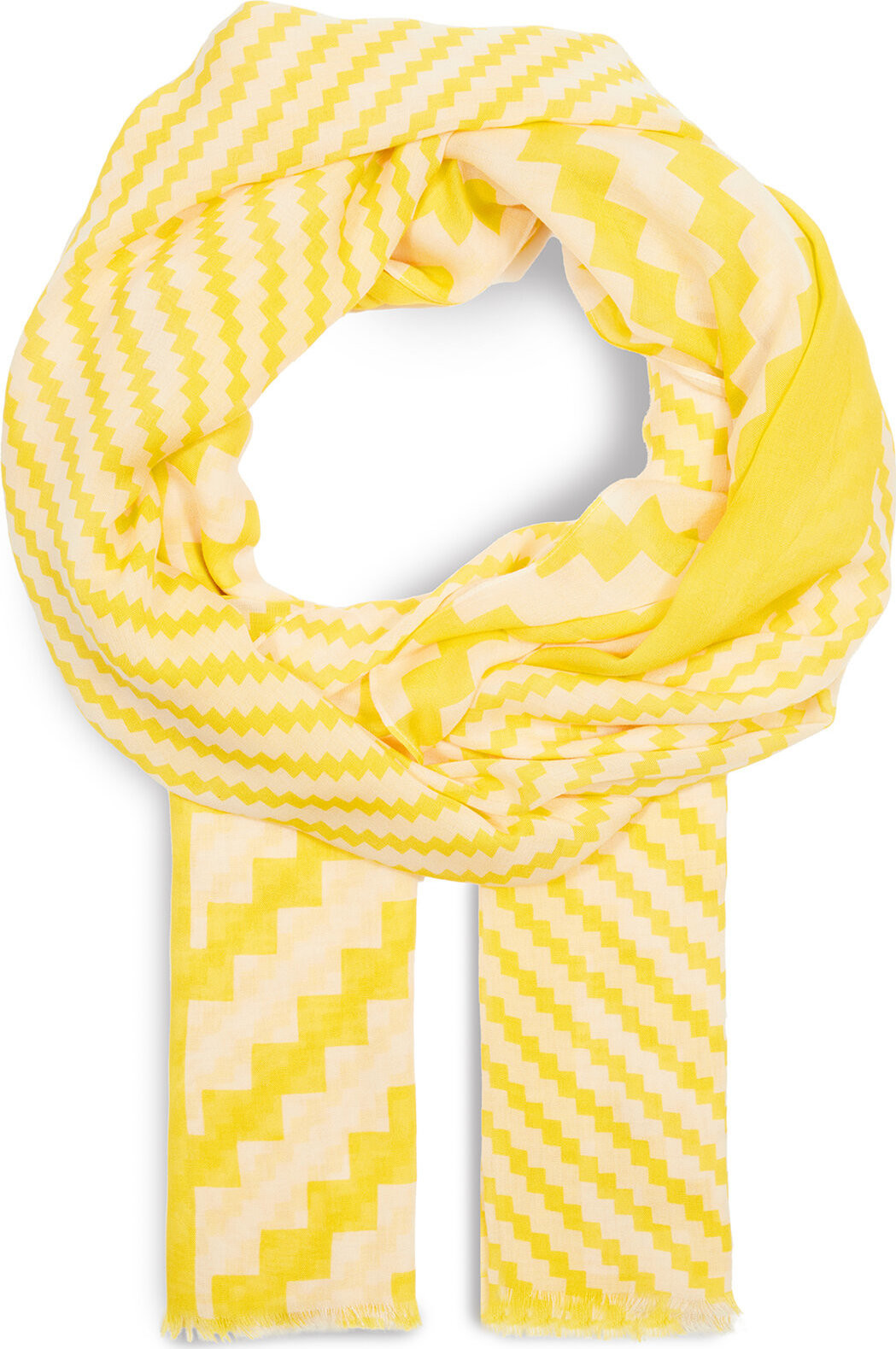 Šál Tommy Hilfiger Essential Flag Scarf AW0AW15787 Valley Yellow ZH3