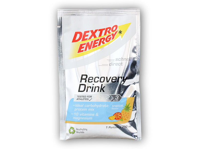 Dextro Energy Recovery Drink 44.5g Varianta: tropické ovoce