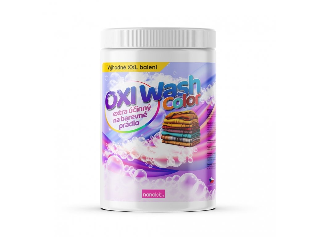 Nanolab OXI Wash Color na barevné prádlo 1kg