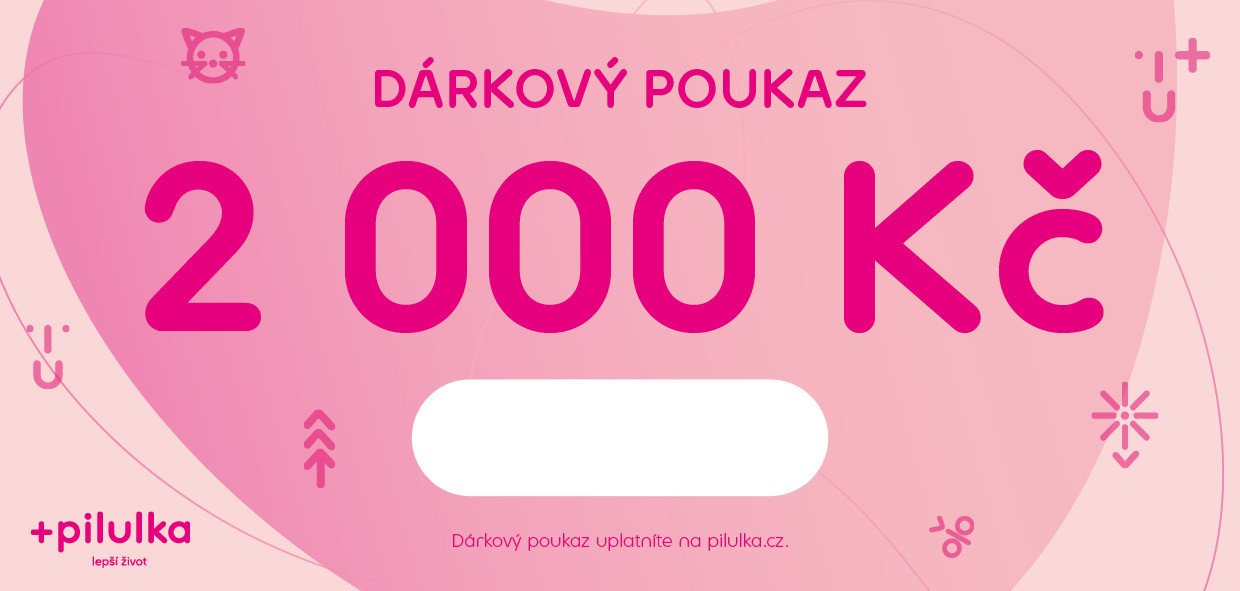 Pilulka Elektronický dárkový poukaz na 2000 Kč