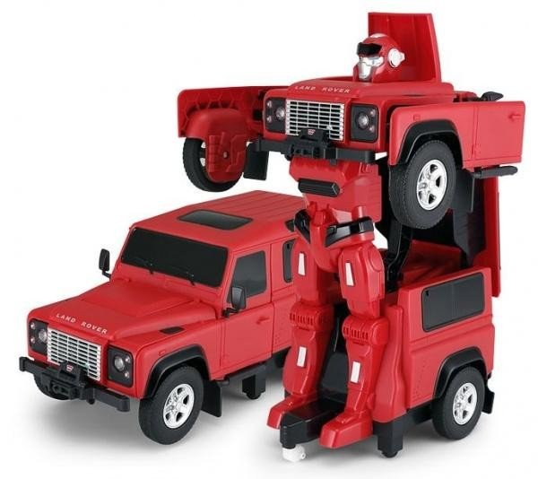 Rastar Land Rover Transformer 1:14 - červený