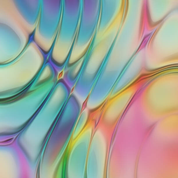 oxygen Ilustrace Abstract Striped Swirl Distorted  Waves, oxygen, (40 x 40 cm)