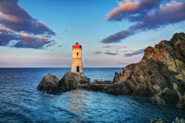 Davide Seddio Umělecká fotografie Old lighthouse of Capo Ferro, Davide Seddio, (40 x 26.7 cm)