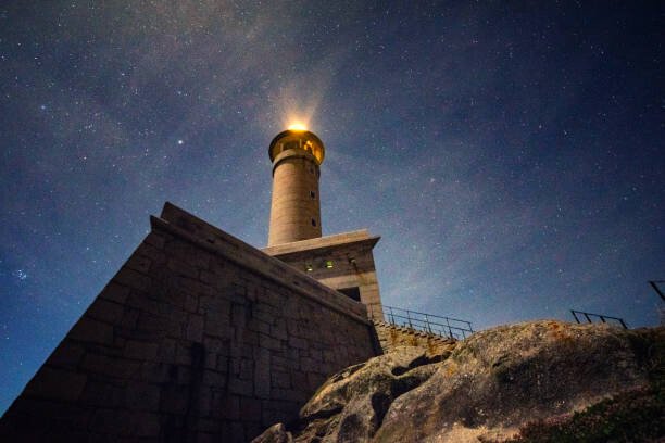 Carmen Martínez Torrón Umělecká fotografie Punta Nariga Lighthouse, also known as, Carmen Martínez Torrón, (40 x 26.7 cm)