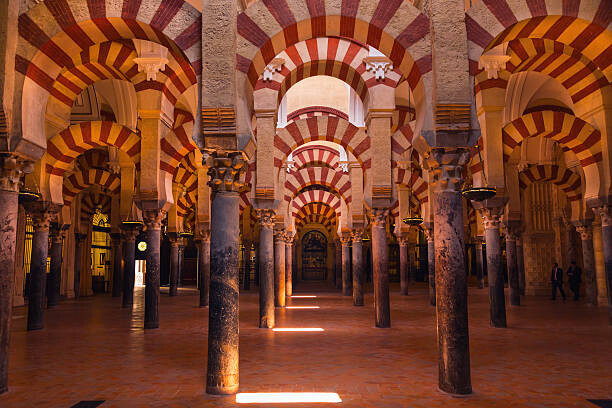 Danny Lehman Umělecká fotografie Interior of Mosque of Cordoba, Spain, Danny Lehman, (40 x 26.7 cm)