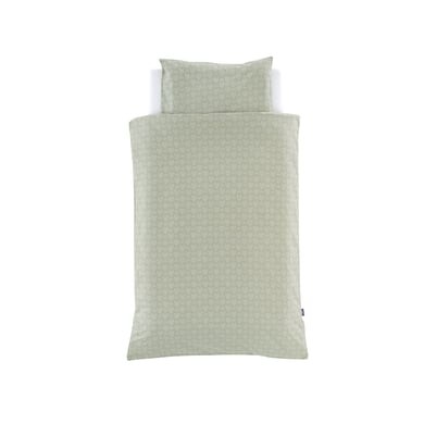 Träumeland Ložní povlečení Cuddly Bunny Green jersey 100 x 135 cm