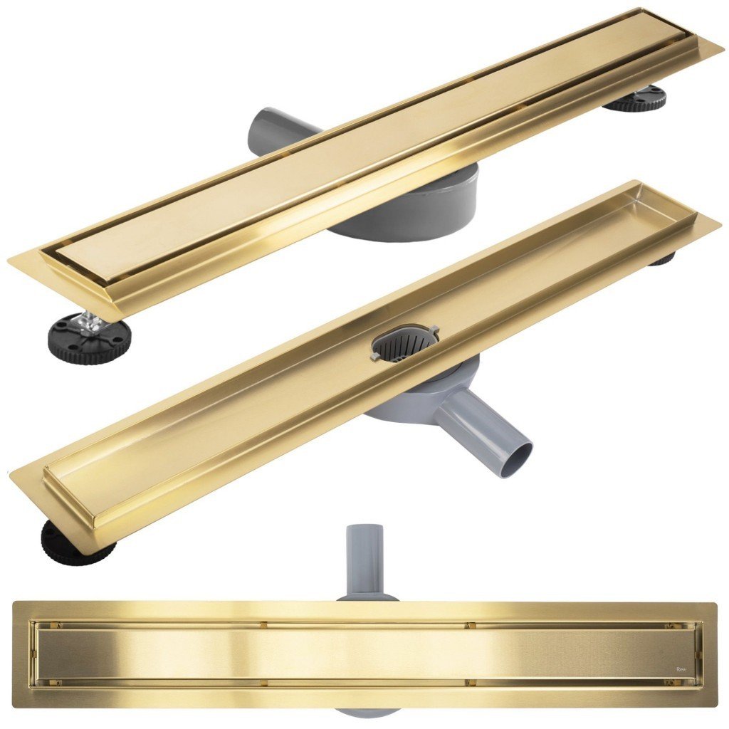 REA Odtokový žlab Neox pro Brush Gold 80 REA-G2703