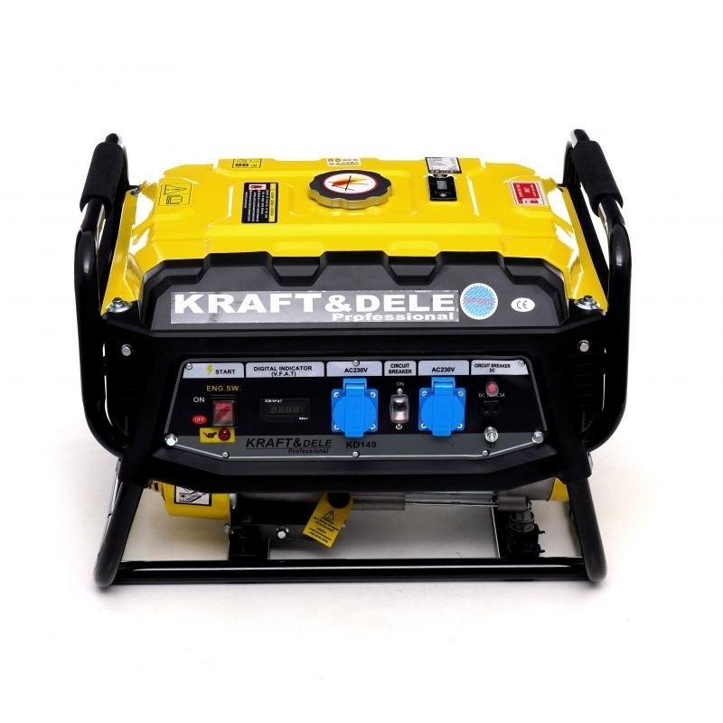 Kraft&Dele elektrocentrála 3500W LCD 12/230V KD149 s AVR