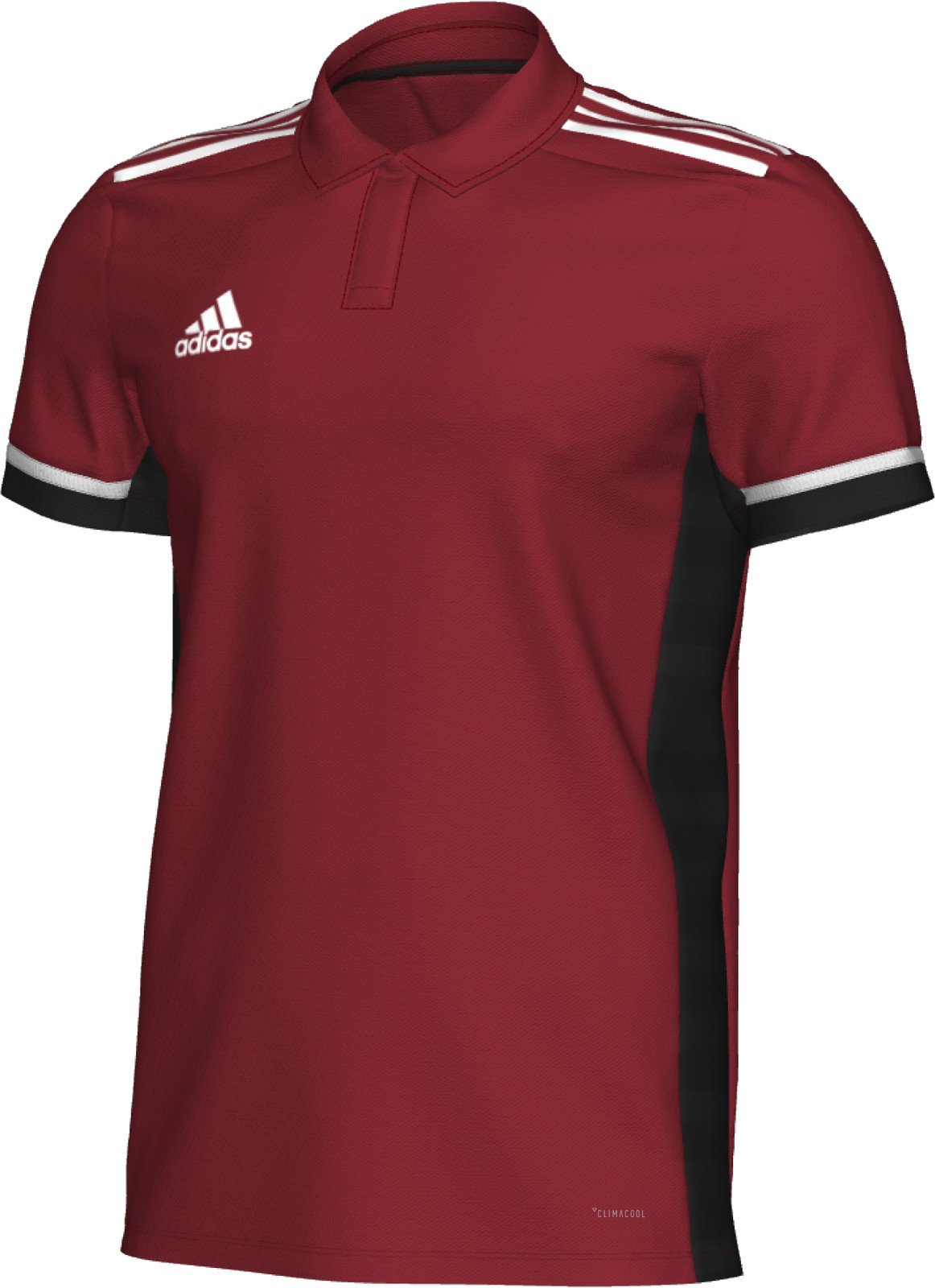 Triko adidas  MT19 Poloshirt Damen Dunkelrot