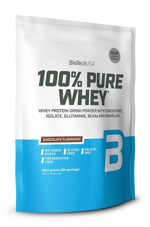 100% Pure Whey - Biotech USA 2270 g dóza Jablkový koláč