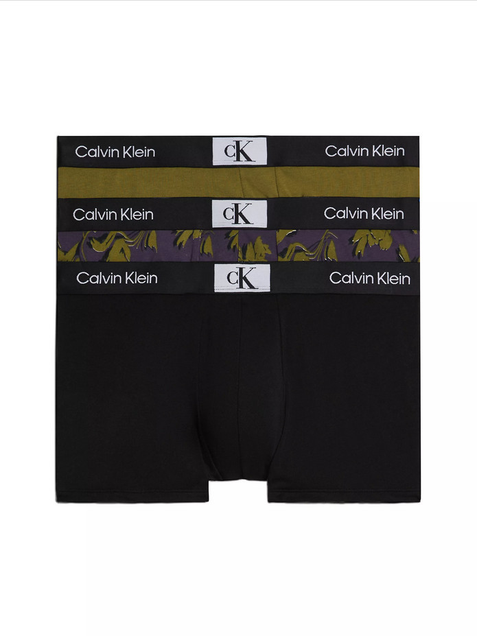 3PACK pánské boxerky Calvin Klein vícebarevné (NB3528E-I14) XL