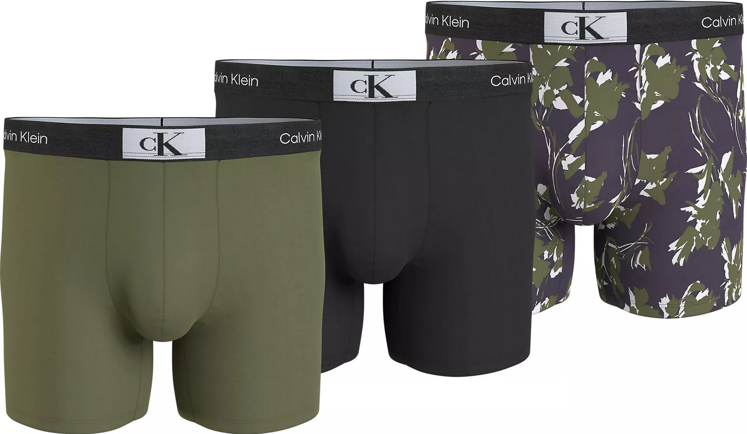 3PACK pánské boxerky Calvin Klein vícebarevné (NB3529E-I14) XL