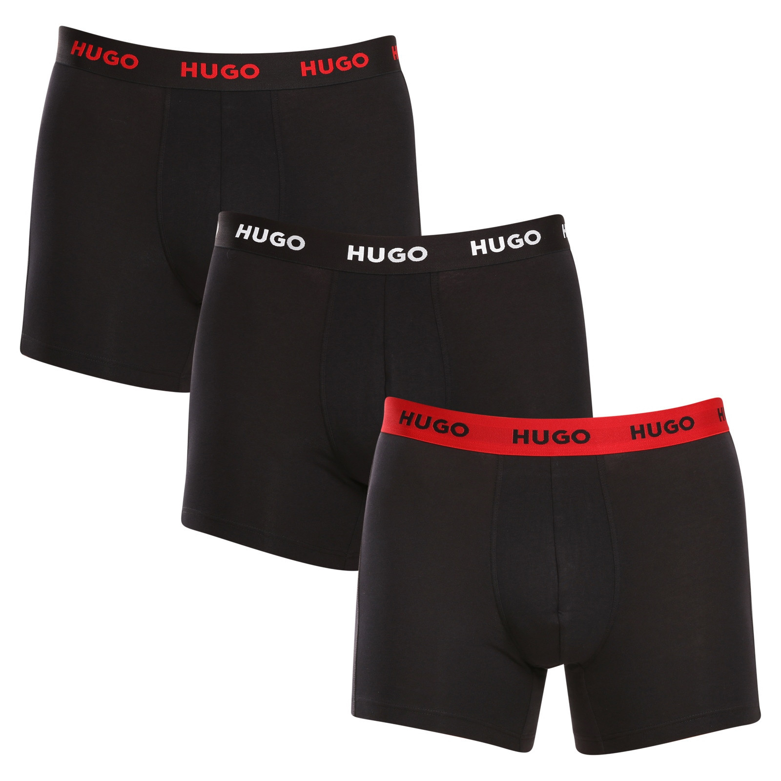 3PACK pánské boxerky Hugo Boss černé (50503079 010) XXL