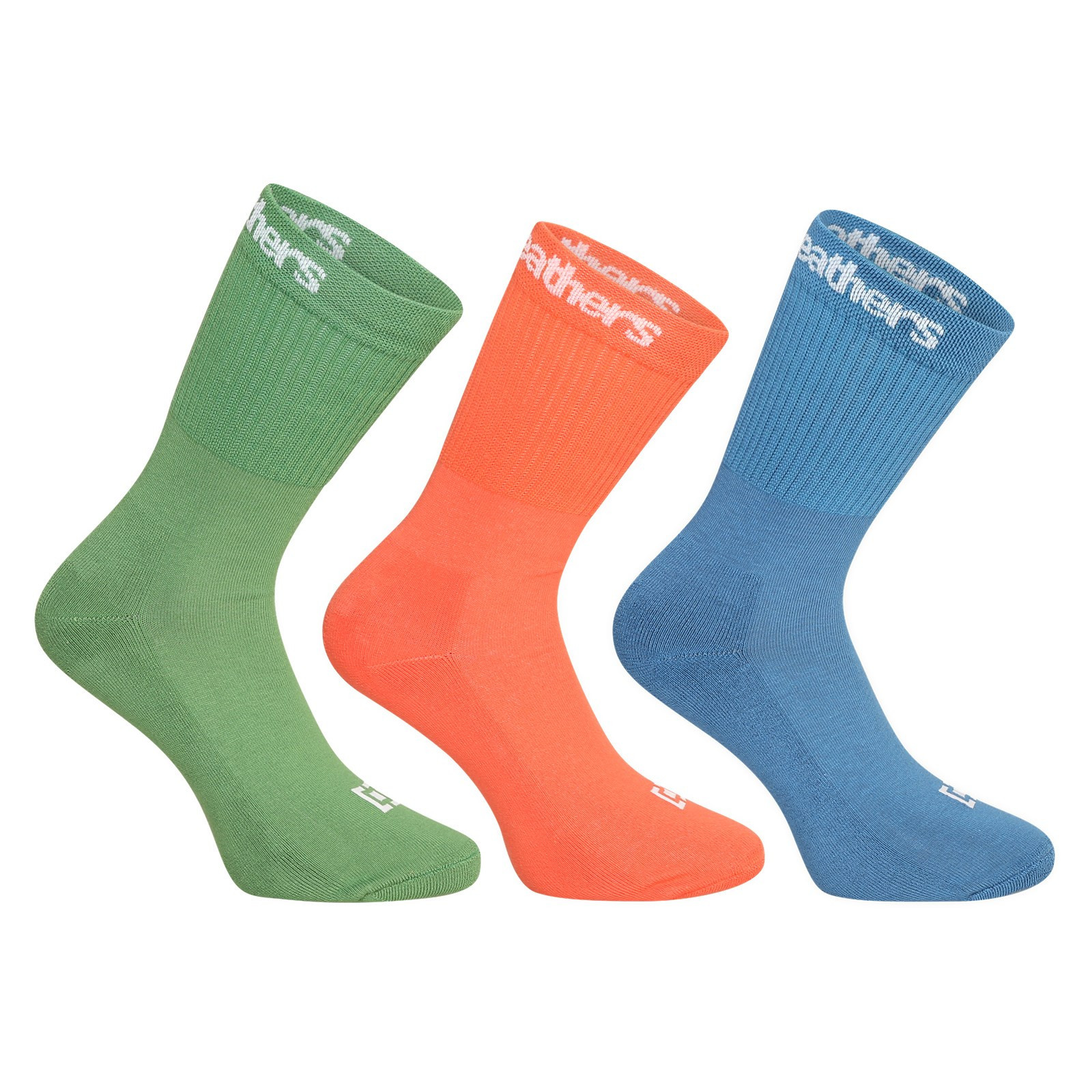 3PACK ponožky Horsefeathers vícebarevné (AA547G) S