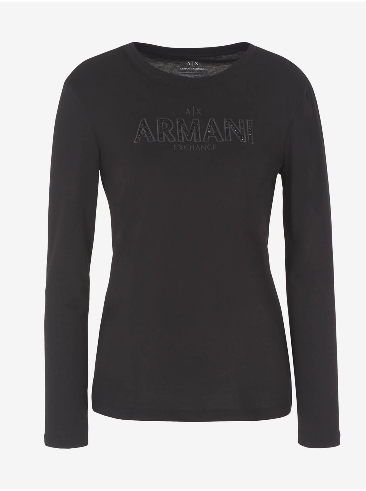 Černé dámské triko Armani Exchange - Dámské