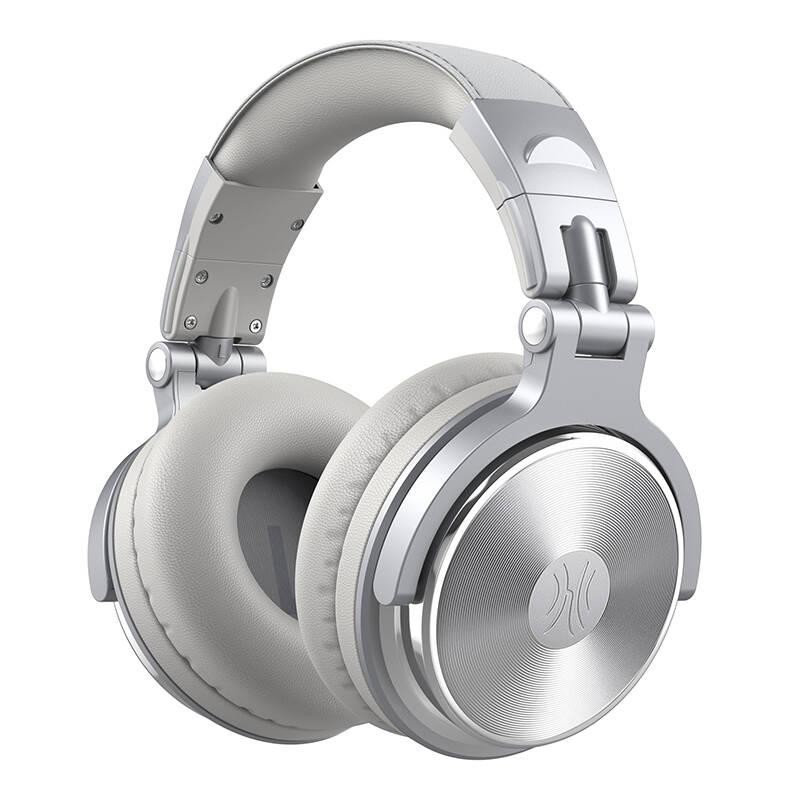 Bezdrátová sluchátka Oneodio Pro10 (stříbrná)