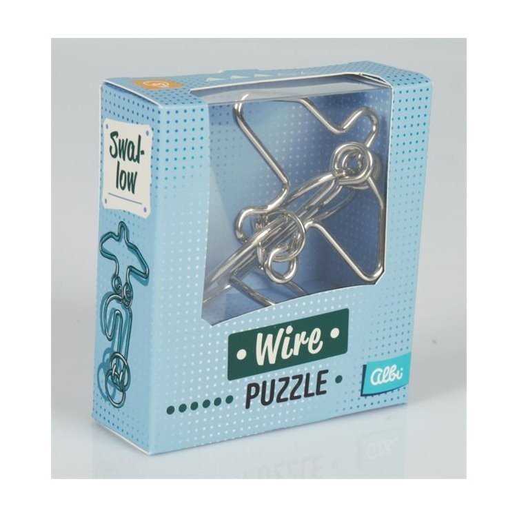 Wire puzzle - Swallow - Albi