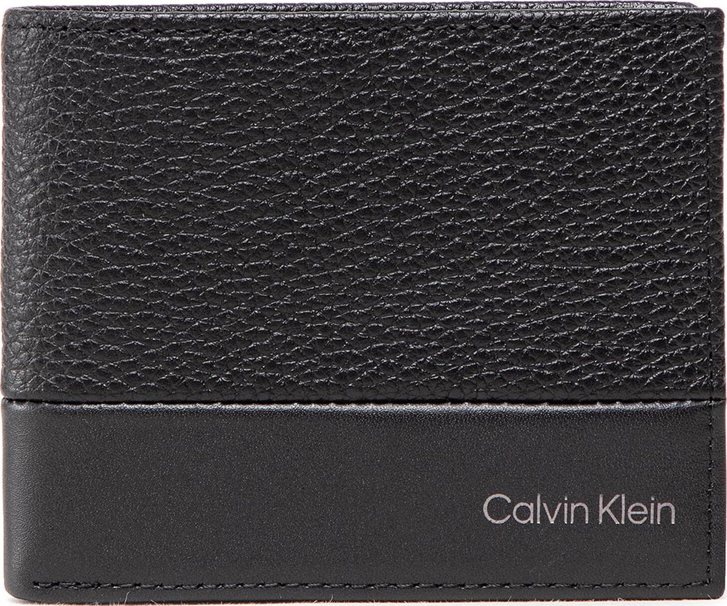 Malá pánská peněženka Calvin Klein Subtle Mix Bifold 6Cc W/Bill K50K509182 Ck Black BAX