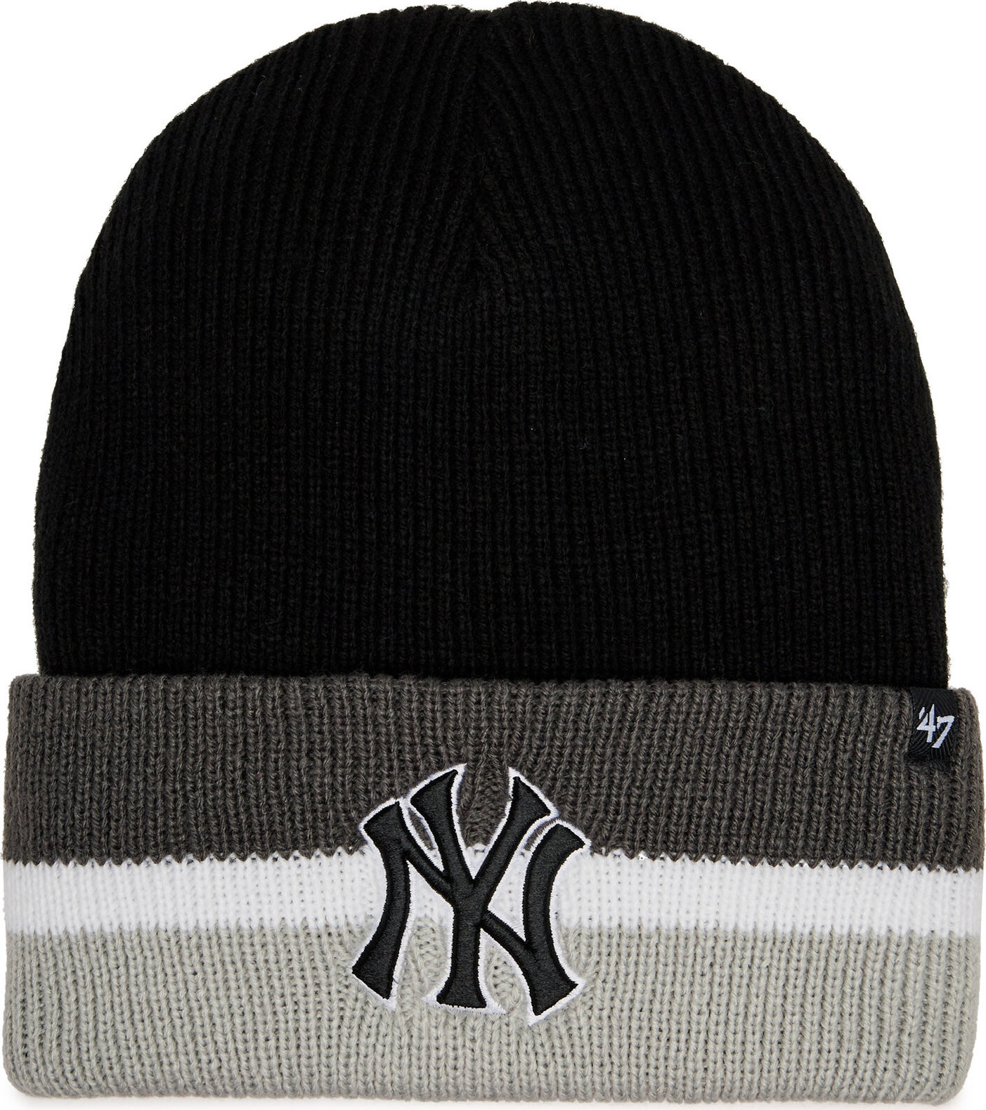 Čepice 47 Brand MLB New York Yankees Split Cuff 47 B-SPLCC17ACE-BK Black