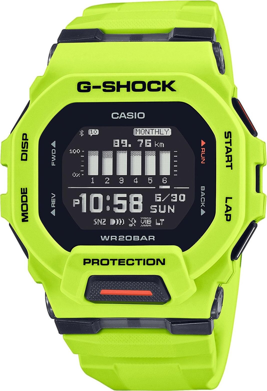 Hodinky G-Shock GBD-200-9ER Green/Green